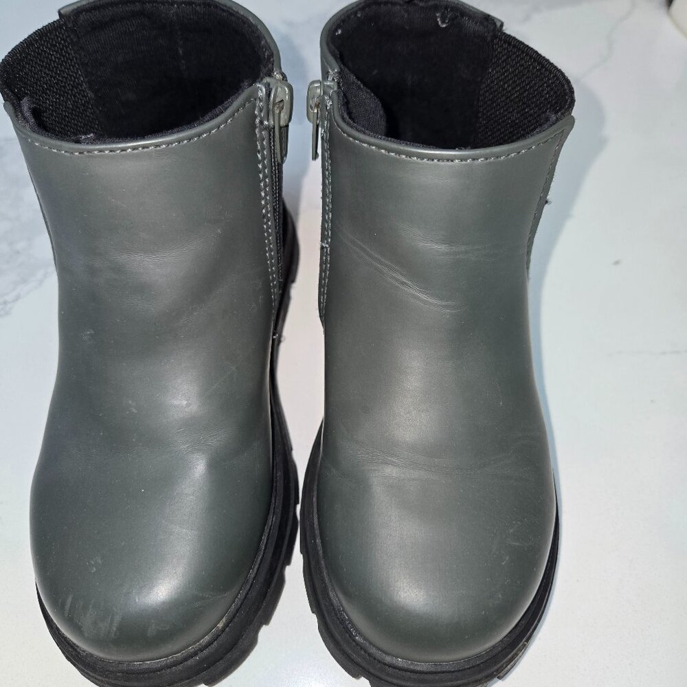 Girls Zara Olive Green Boots